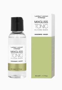 Лубрикант на силіконовій основі MixGliss TONIC - GINGEMBRE (50 мл) з ароматом імбиру в Києві от компании poppersoff Попперс Киев Украина. Купить с доставкой