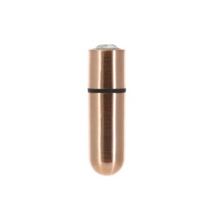 Vibroopul PowerBullet першокласний Bullalt 2,5 ″ з ключовим ланцюгом Puch, Rose Gold, 9 режимів вібрації в Києві от компании poppersoff Попперс Киев Украина. Купить с доставкой