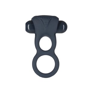 Подвійне ерекційне кільце з вібрацією Lux Active -Triad - Vibrating Dual Cock Ring, дистанційним керуванням