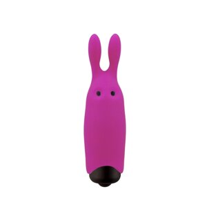 Вібропуля Adrien Lastic Pocket Vibe Rabbit Pink зі стимулюючими вушками в Києві от компании poppersoff Попперс Киев Украина. Купить с доставкой