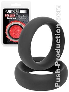 Кільце ерекційне Push Monster - Silicone Donut Cockring 45 мм в Києві от компании poppersoff Попперс Киев Украина. Купить с доставкой