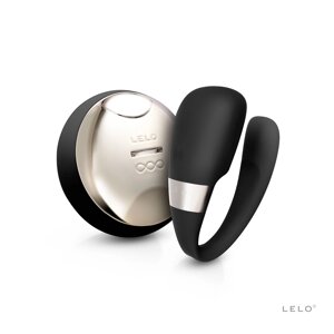 Вібратор для пар LELO Tiani 3 Black, 2 мотора, пульт ДУ в Києві от компании poppersoff Попперс Киев Украина. Купить с доставкой