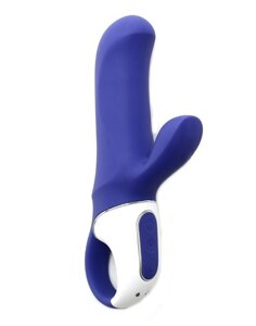 Потужний вібратор-кролик Satisfyer Vibes Magic Bunny, два мотора, литий силікон, 12 режимів роботи в Києві от компании poppersoff Попперс Киев Украина. Купить с доставкой