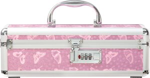 Кейс для зберігання секс-іграшок BMS Factory - The Toy Chest Lokable Vibrator Case Pink з кодовим за в Києві от компании poppersoff Попперс Киев Украина. Купить с доставкой