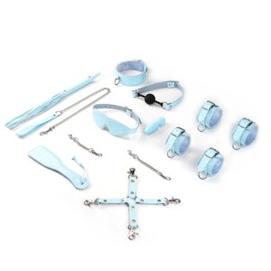 БДСМ-набір для Liebe Seele Macaron 9pcs Bondage Kit-Mint, 9-початківців предметів, міні-ванд в Києві от компании poppersoff Попперс Киев Украина. Купить с доставкой