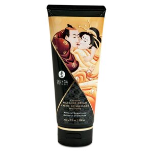 Їстівний масажний крем Shunga Kissable Massage Cream - Almond Sweetness (200 мл) в Києві от компании poppersoff Попперс Киев Украина. Купить с доставкой