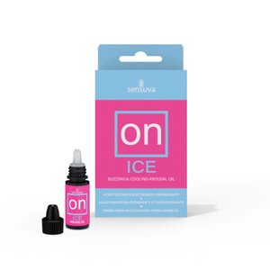 Збудливо краплі для клітора Sensuva - ON Arousal Oil for Her Ice (5 мл) охолоджуючі, до 30 хвилин в Києві от компании poppersoff Попперс Киев Украина. Купить с доставкой