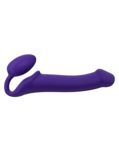 Безремневой страпон Strap-On-Me Violet L, повністю регульований, діаметр 3,7см