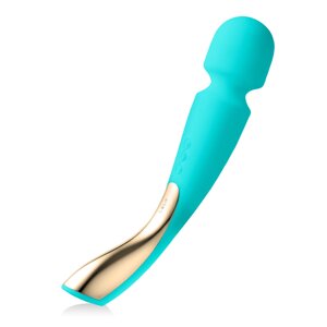 Вібромасажер LELO Smart Wand 2 Large Aqua в Києві от компании poppersoff Попперс Киев Украина. Купить с доставкой