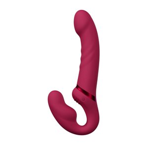 Безремневий смарт-страпон Lovense Lapis vibrating strapless strap-on, 3 двигуна