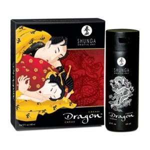 Стимулюючий крем для пар Shunga SHUNGA Dragon Cream (60 мл), ефект тепло-холод і поколювання в Києві от компании poppersoff Попперс Киев Украина. Купить с доставкой