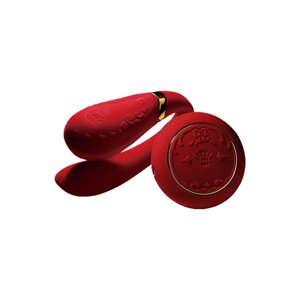 SmartVibator для пар Zalo - Fanfan SET BRIPTER Red, пульт дистанційного керування в Києві от компании poppersoff Попперс Киев Украина. Купить с доставкой