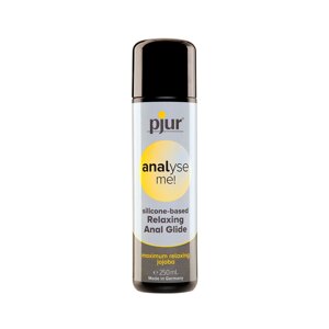 Анальна мастило pjur analyse me! Relaxing jojoba silicone 250 мл на силіконовій основі з жожоба в Києві от компании poppersoff Попперс Киев Украина. Купить с доставкой