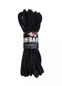 Джутова мотузка для шібарі Feral Feelings Shibari Rope, 8 м чорна в Києві от компании poppersoff Попперс Киев Украина. Купить с доставкой