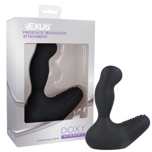 Насадка для вибромассажера Doxy Number 3 - Nexus Prostate Massager у вигляді масажера простати в Києві от компании poppersoff Попперс Киев Украина. Купить с доставкой