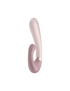 Смарт вібратор-кролик з підігрівом Satisfyer Heat Wave Mauve в Києві от компании poppersoff Попперс Киев Украина. Купить с доставкой