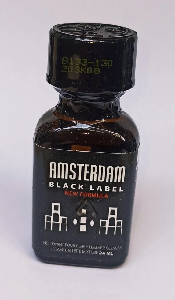 Попперс Amsterdam BLACK LABEL 24 ml ##от компании## poppersoff Попперс Київ Україна. Купити з доставкою - ##фото## 1