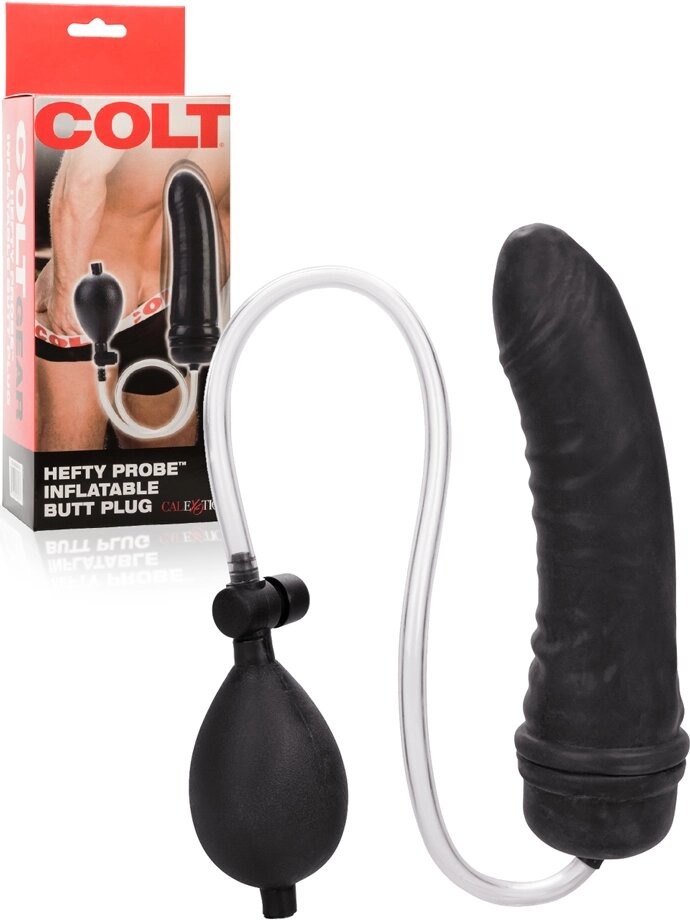 Пробка надувна COLT Hefty Probe Inflatable  Butt Plug від компанії poppersoff Попперс Київ Україна. Купити з доставкою - фото 1