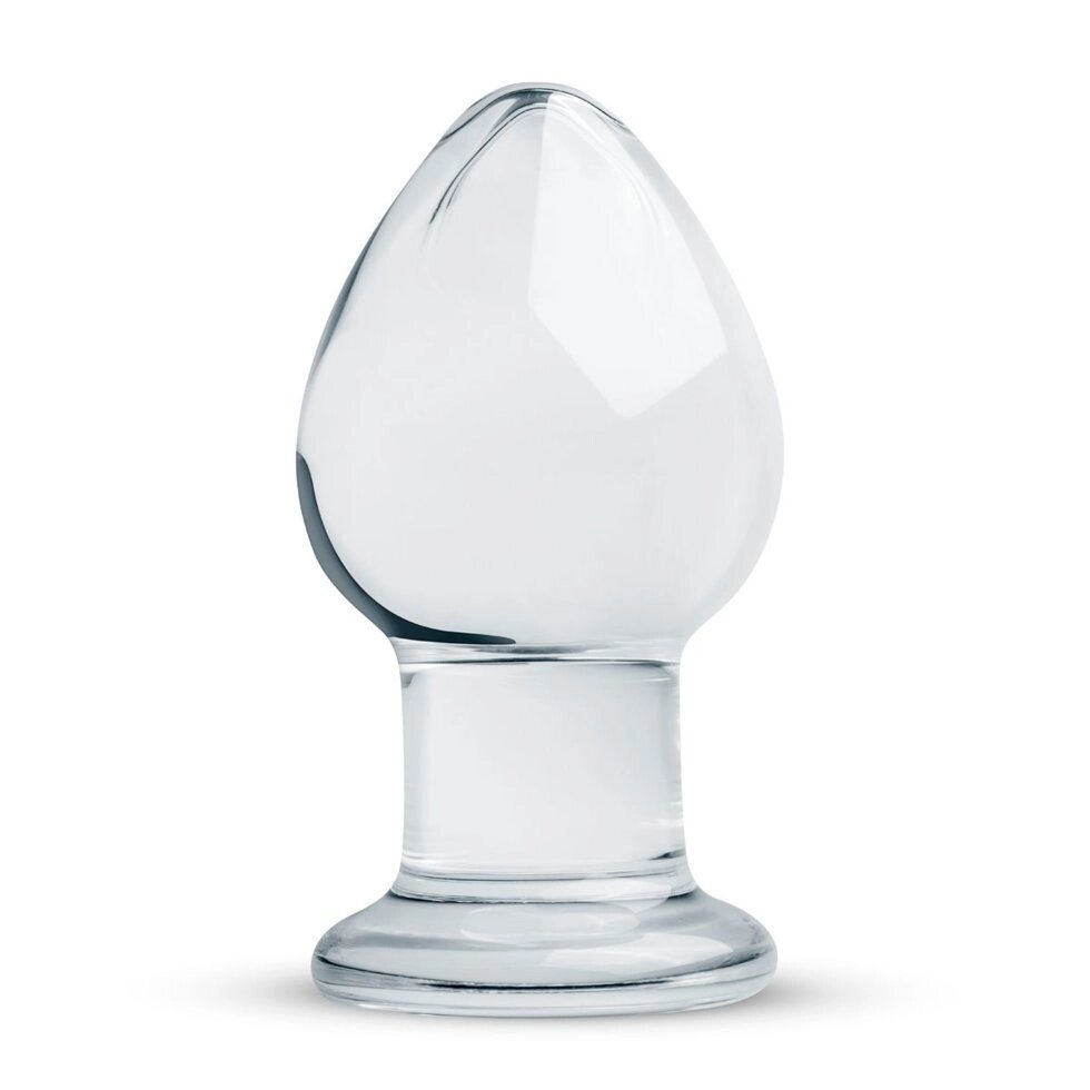 Скляна анальна пробка Gildo Glass Buttplug No. 26 від компанії poppersoff Попперс Київ Україна. Купити з доставкою - фото 1