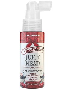 Зволожуючий оральний спрей Doc Johnson GoodHead - Juicy Head - White Chocolate and Berries 59мл