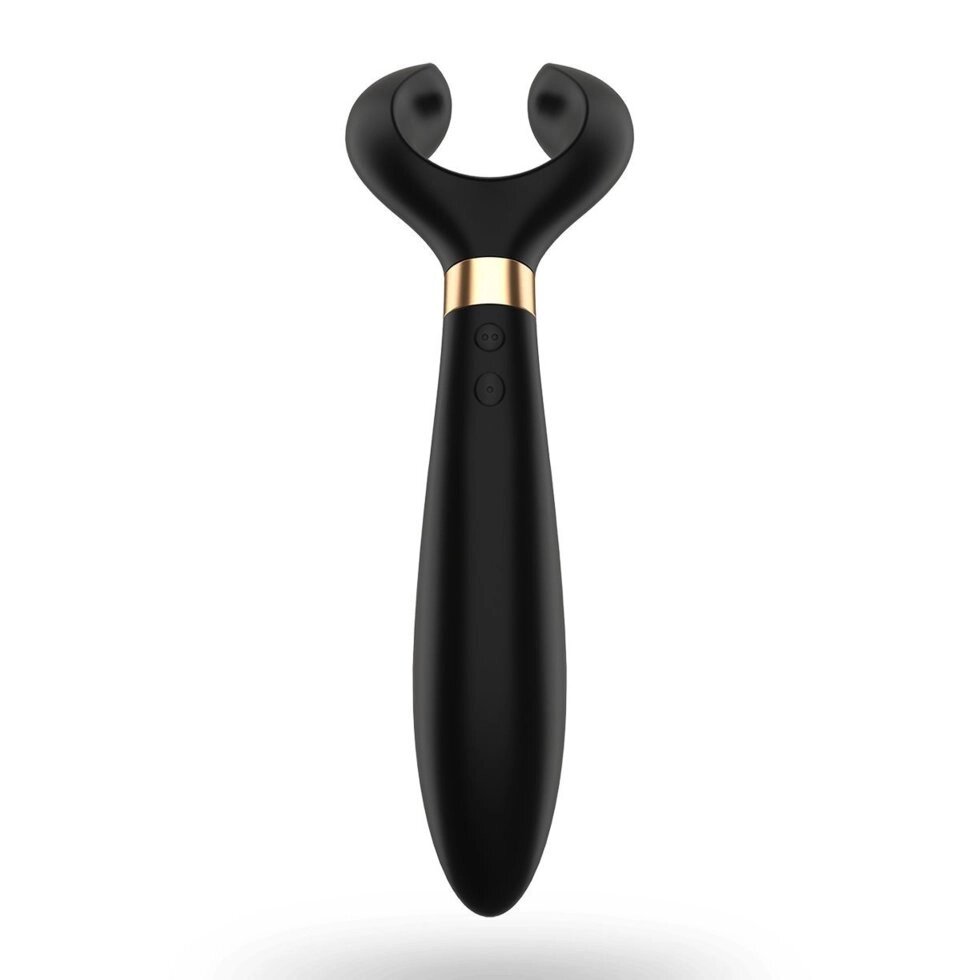 Вібратор для пар Satisfyer Endless Fun Black, три мотора, багатофункціональний від компанії poppersoff Попперс Київ Україна. Купити з доставкою - фото 1