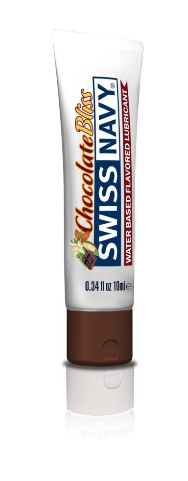 Водяна мастила Swiss Navy Chocolate Bliss 10 ml від компанії poppersoff Попперс Київ Україна. Купити з доставкою - фото 1