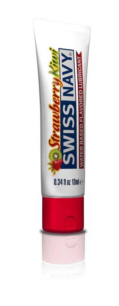 Водяна мастила Swiss Navy Strawberry Kiwi 10 ml від компанії poppersoff Попперс Київ Україна. Купити з доставкою - фото 1