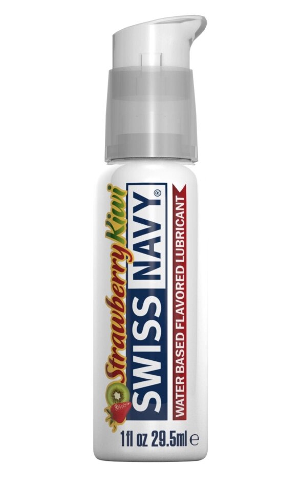 Водяна мастила Swiss Navy Strawberry Kiwi 29,5 ml від компанії poppersoff Попперс Київ Україна. Купити з доставкою - фото 1