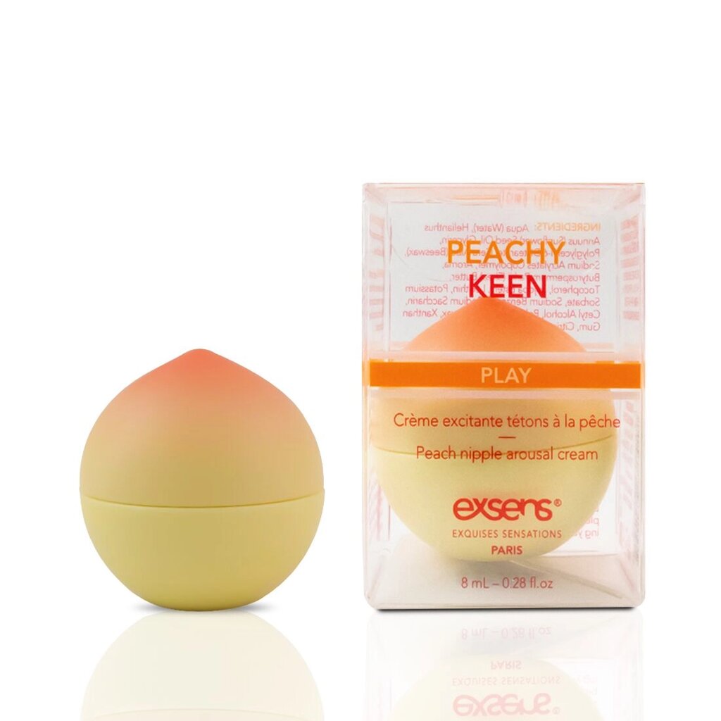 Захоплююче для сосків Exsens Peachy Keen (8 мл) з жожоба та олією ши, їстівним, без цукру від компанії poppersoff Попперс Київ Україна. Купити з доставкою - фото 1