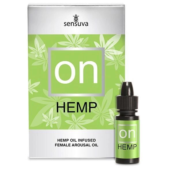 Збудливо краплі для клітора Sensuva - ON for Her Hemp Infused Arousal Oil (5 мл) з маслом конопель від компанії poppersoff Попперс Київ Україна. Купити з доставкою - фото 1