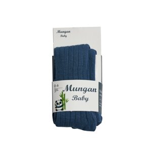 Колготки Mungan bambu 0-6 міс dark blue, синій