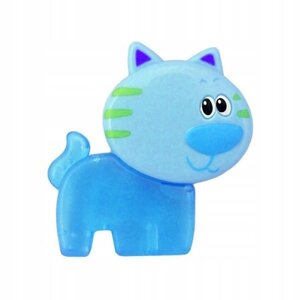 Охолодний прорізувач Baby Mix Котик блакитний KP-01 24957, blue, блакитний