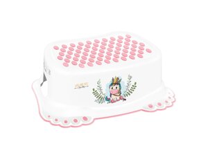 Підніжка Tega DZ-006 Дикий захід DZ-006-103 Unicorn, white / pink, білий / рожевий