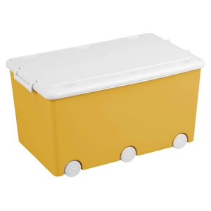 Ящик для іграшок Tega Multifuncional Box 58x32 cm PW-001-124 dark yellow (жовтий)