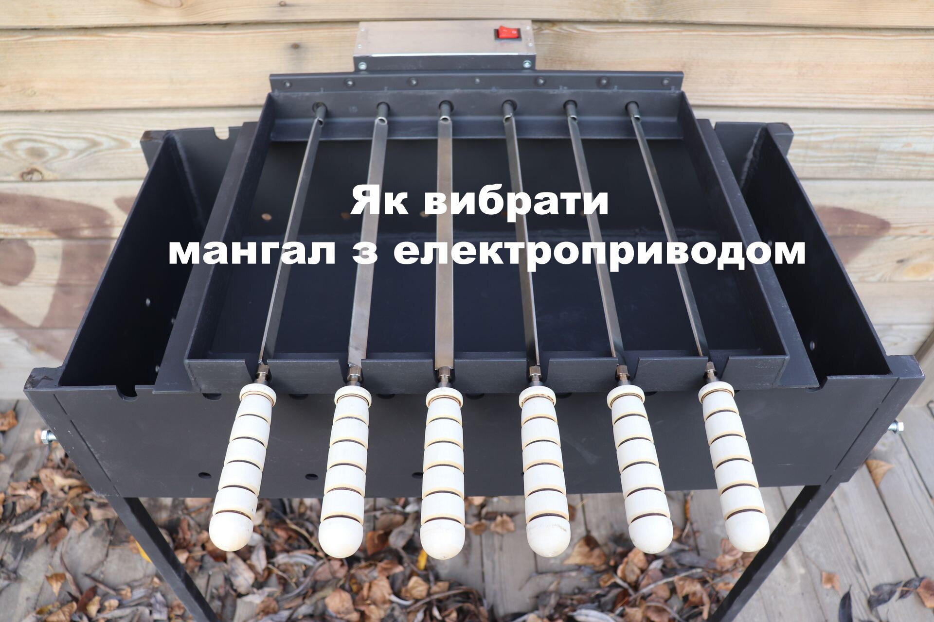Як вибрати мангал з електроприводом
