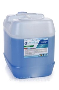 Crystal Pool Algaecide Ultra Liquid - Альгицид. Полимерный состав высокой концентрации, не образует пены 20 кг