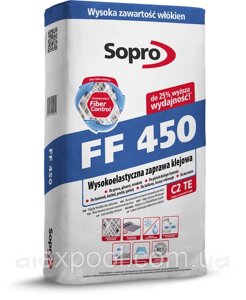 Sopro FF 450 - Тонкослойный клеевой раствор 25 кг