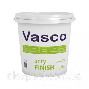 Vasco Acryl Finish 16 кг акриловая шпатлевка для внутренних работ