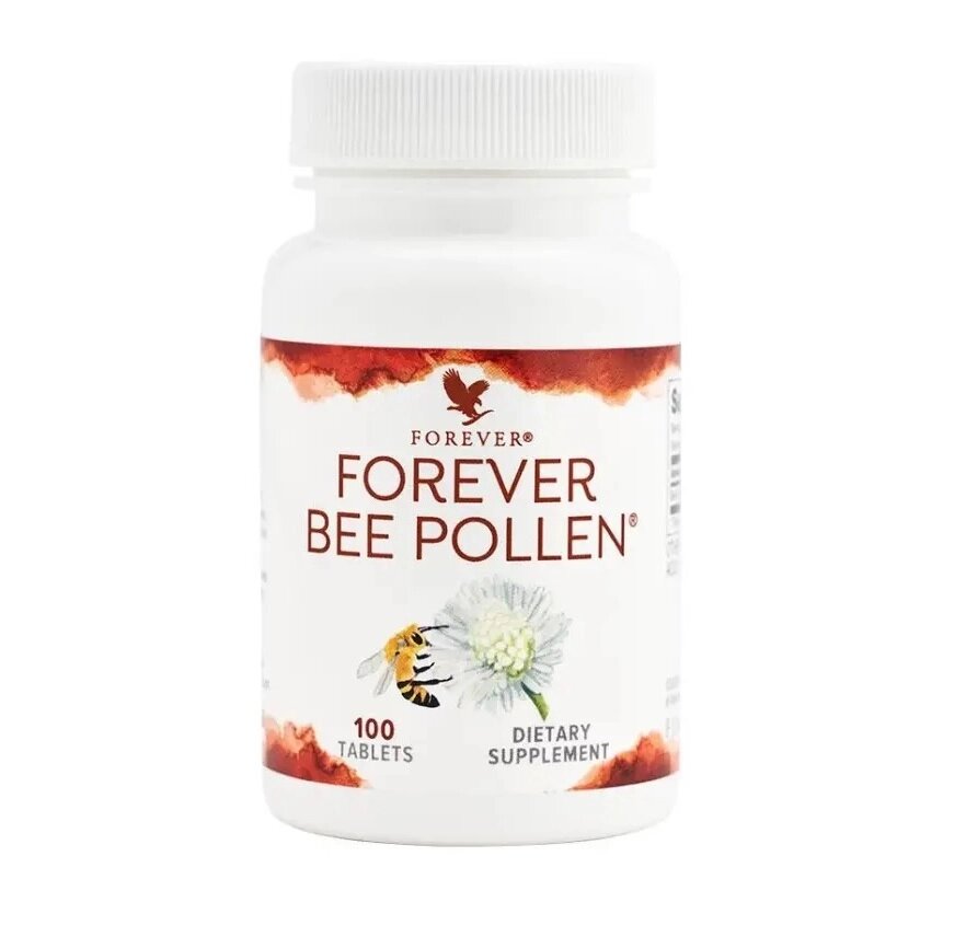 Форевер Бджолиний Пилок, США,  Forever Bee Pollen, 100пігулок від компанії ПП "Валеологія" - фото 1