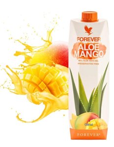 Природний Органічний Гель Алое Манго, Forever Aloe Mango, США, 1літр