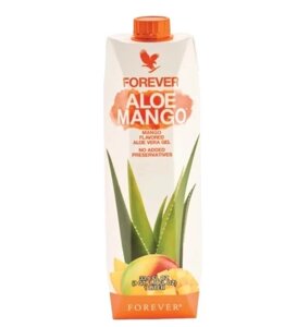 Природний Органічний Гель Алое Манго, Forever Aloe Mango, США, 1літр