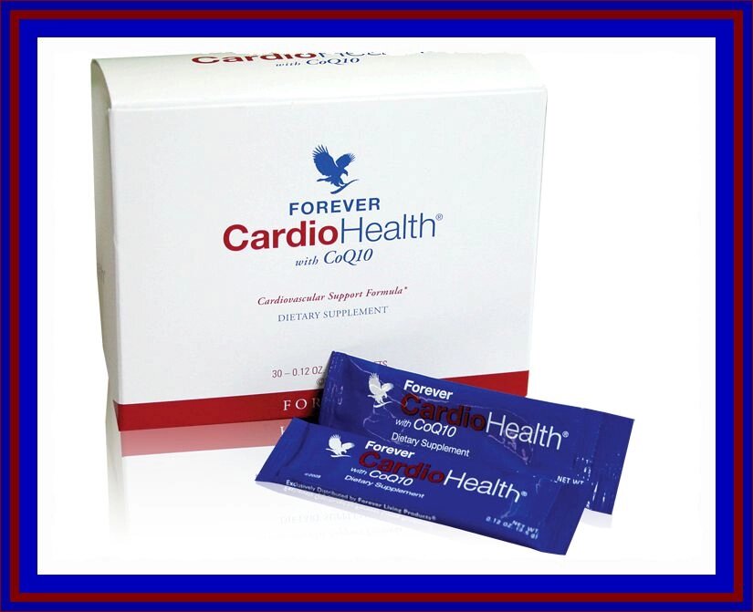 Здоров'я Серця, Форевер Кардіо Тонік, США, Forever CardioHealth with CoQ10, 30пакетиків від компанії ПП "Валеологія" - фото 1