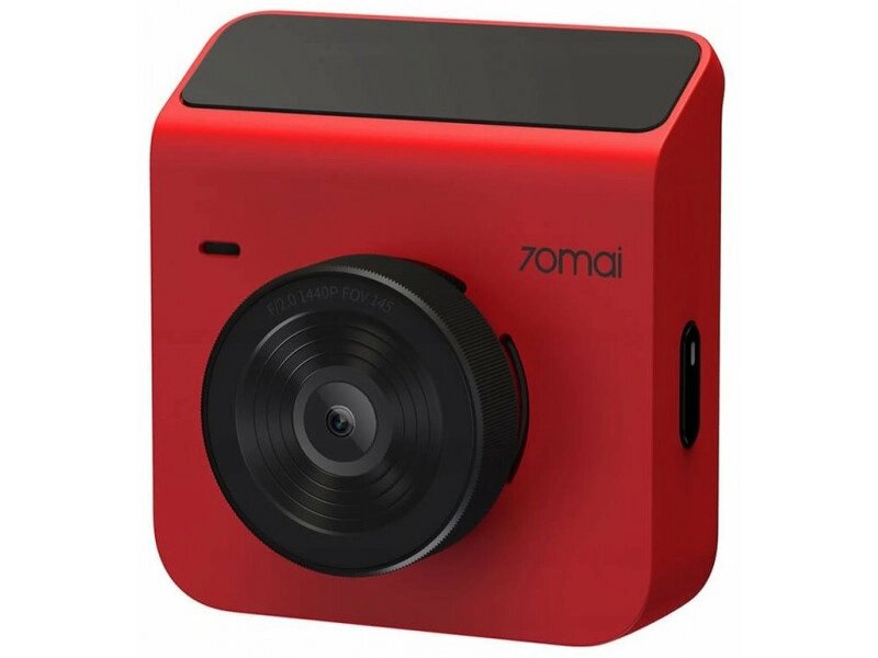 Автомобільний відеореєстратор Xiaomi 70mai Dash Cam A400 Red від компанії DENIKA | ІНТЕРНЕТ МАГАЗИН - фото 1