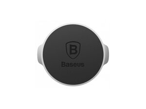 Автомобільний тримач BASEUS Small Ears Magnetic Flat Type Silver (SUER-C0S)