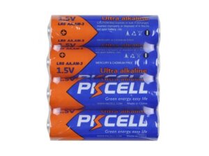 Батарейка pkcell alkaline AA BL/4 (LR6-4S)