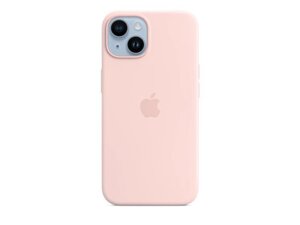 Чохол Apple IPhone 14 Silicone Case with MagSafe - Chalk Pink (MPRX3)