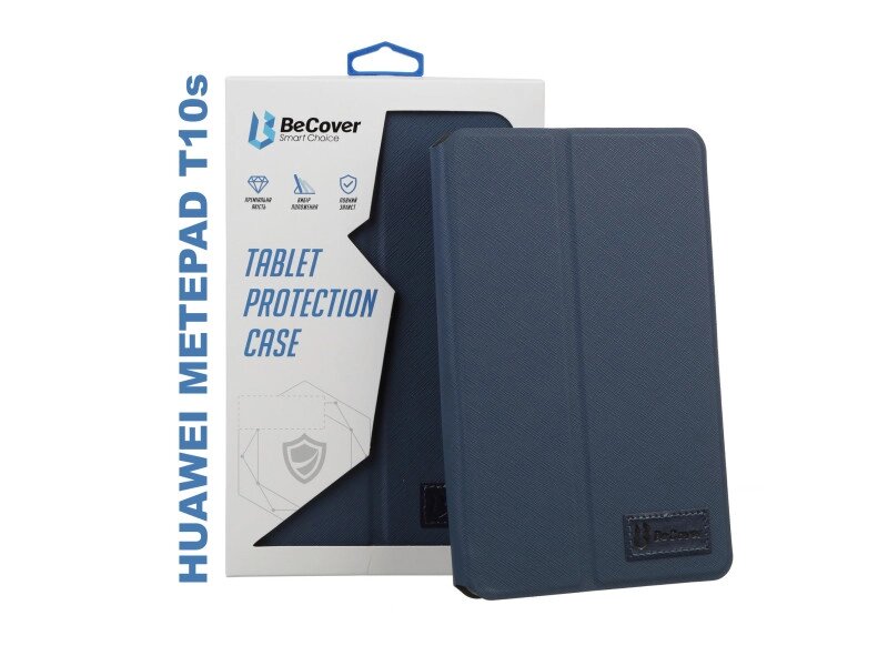 Чохол BeCover Premium для Huawei MatePad T10s/T10s 2nd Gen Deep Blue (705446) від компанії DENIKA | ІНТЕРНЕТ МАГАЗИН - фото 1