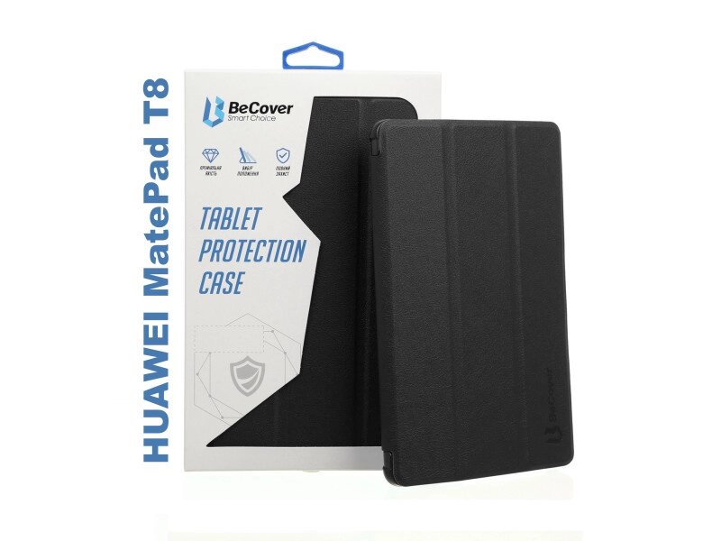 Чохол BeCover Smart Case для Huawei MatePad T8 Black (705074) від компанії DENIKA | ІНТЕРНЕТ МАГАЗИН - фото 1