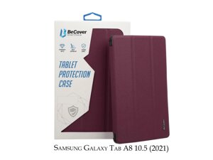 Чохол BeCover Smart Case для Samsung Galaxy Tab A8 SM-X200/SM-X205 Red Wine (707268)