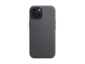 Чохол для смартфона Apple iPhone 15 FineWoven Case with MagSafe - Black (MT393)